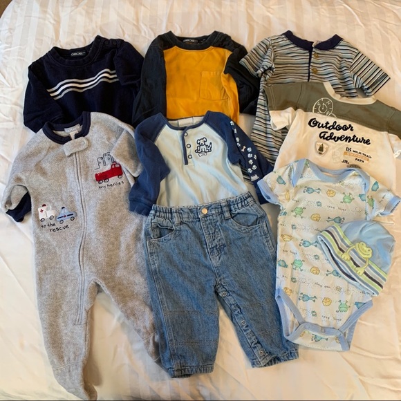 6-9 Month Baby Clothes Lot - Picture 1 of 10